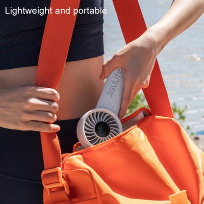 Mini ventilateur portable rechargeable JisuLife Life4, gris 3600 mAh, noir 3600 mAh, rose 3600 mAh, gris 5000 mAh, noir 5000 mAh, rose 5000 mAh