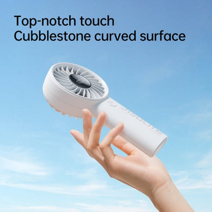 Mini ventilateur portable rechargeable JisuLife Life4, gris 3600 mAh, noir 3600 mAh, rose 3600 mAh, gris 5000 mAh, noir 5000 mAh, rose 5000 mAh