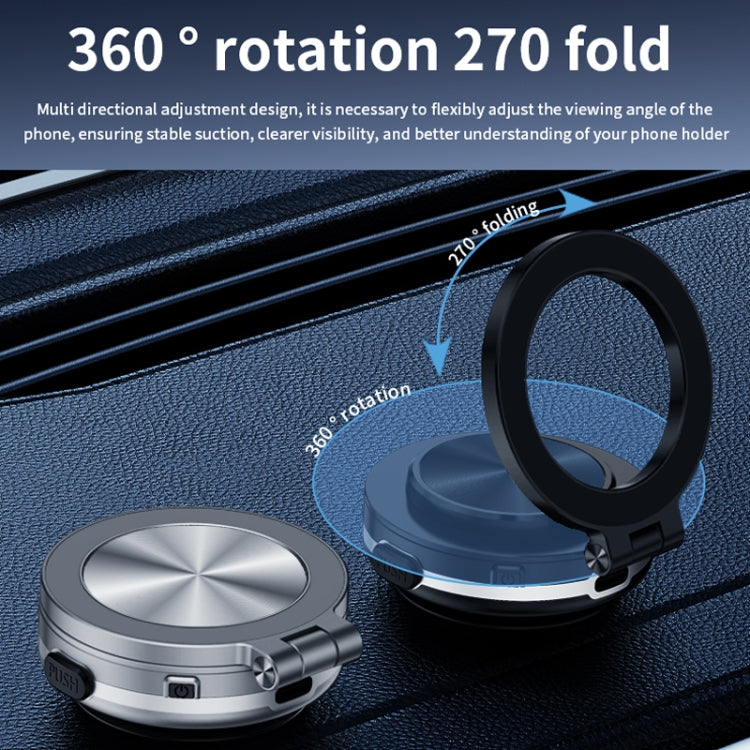 AIMITE C1 Vacuum Adsorption Foldable Magnetic Support Bracket Car Cell Phone Holder