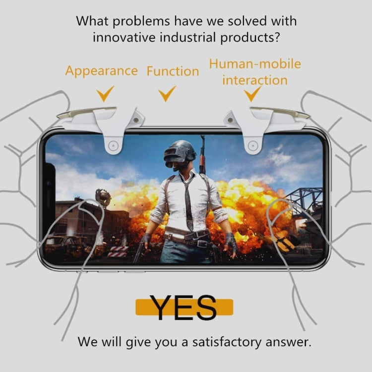 Metal Mobile Phone Game Physical Auxiliary Handle