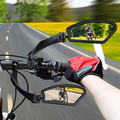 Bicycle Stainless Steel Mirror Foldable Rotating Rearview Mirror, 027 Single Left, 027 Single Right, 027 1pair, 037 Single Left, 037 Single Right, 037 1pair