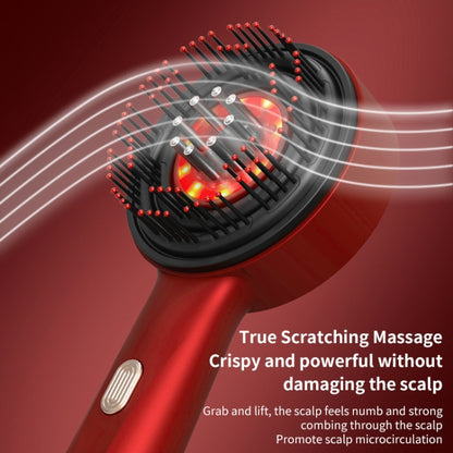 630nm Red Light Massage Comb Scalp Care Liquid Guide Hair Growth Instrument
