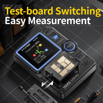 FNIRSI LCR-P1 Transistor Tester Multifunctional Electronic Component Inspection Tool, LCR-P1