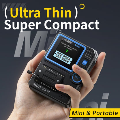 FNIRSI LCR-P1 Transistor Tester Multifunctional Electronic Component Inspection Tool, LCR-P1