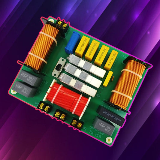 One High Two Low Powered Stage Speaker Crossover Boards High-Fidelity Audio 3-Way Crossover, PA-325