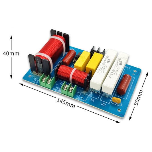 High And Low 2-Way Audio Crossover Stage Speaker Conversion Divider, PA-2A