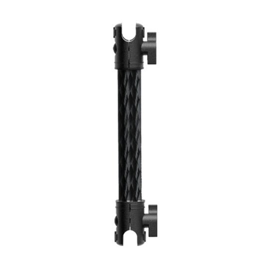 Bras d'extension de support de téléphone de voiture Double joint articulé Réglage pivotant Tige de connexion de support en fibre de carbone, 140 mm pour rotule de 20 mm, 170 mm pour rotule de 25,4 mm
