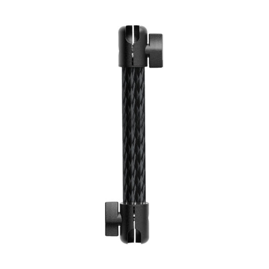 Bras d'extension de support de téléphone de voiture Double joint articulé Réglage pivotant Tige de connexion de support en fibre de carbone, 140 mm pour rotule de 20 mm, 170 mm pour rotule de 25,4 mm
