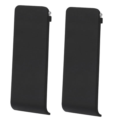 For Nintendo Switch Console 2pcs Replacement Kickstand Back Shell Holder, Black, Transparent White, White, Red, Blue