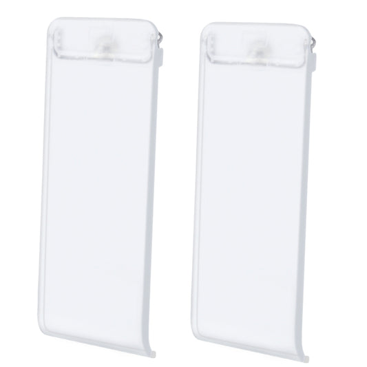 For Nintendo Switch Console 2pcs Replacement Kickstand Back Shell Holder, Transparent White, Black, White, Red, Blue