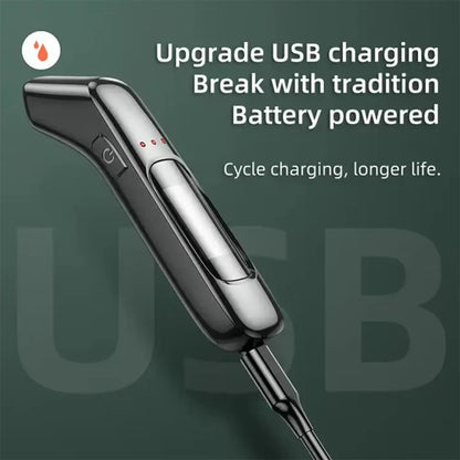 High-Precision Portable Alcohol Tester Rechargeable Breathalyzer With LCD Display, C07