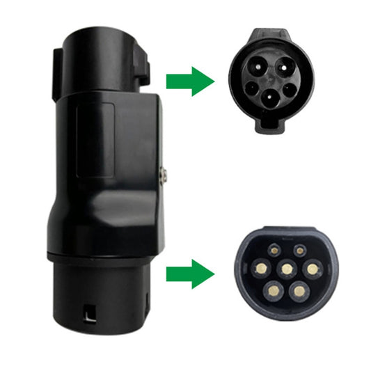 TYPE1-TYPE2 New Energy Vehicle Charging Pile Adapter, TYPE1-TYPE2