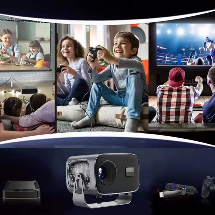 Projecteur portable intelligent Android 4K A10, prise US, prise UK, prise EU, prise AU