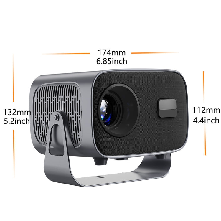 Projecteur portable intelligent Android 4K A10, prise US, prise UK, prise EU, prise AU