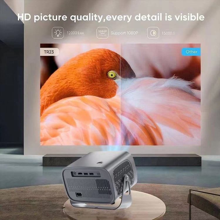 Projecteur portable intelligent Android 4K A10, prise US, prise UK, prise EU, prise AU