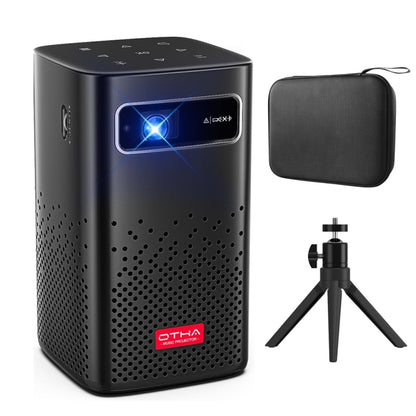 TOUMEI C900 Projecteur de musique domestique 4K HD portable d'extérieur avec batterie intégrée, prise US, prise EU, prise UK