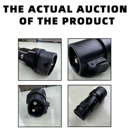 For Tesla-TYPE2 Electric Vehicle Charging Station Adapter Conversion Head, For Tesla-TYPE2