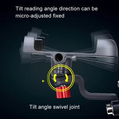 PROMEND Aluminum Alloy Cell Phone Holder Adjustable Angle Rotating Motorcycle Navigation Support, SJJ-299B Handlebar Stand Black, SJJ-299B Handlebar Stand Titanium Color, SJJ-299B Handlebar Stand Silver, SJJ-299E Rear View Mirror Titanium Color        ...