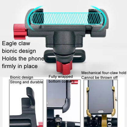 PROMEND Aluminum Alloy Cell Phone Holder Adjustable Angle Rotating Motorcycle Navigation Support, SJJ-299B Handlebar Stand Black, SJJ-299B Handlebar Stand Titanium Color, SJJ-299B Handlebar Stand Silver, SJJ-299E Rear View Mirror Titanium Color        ...