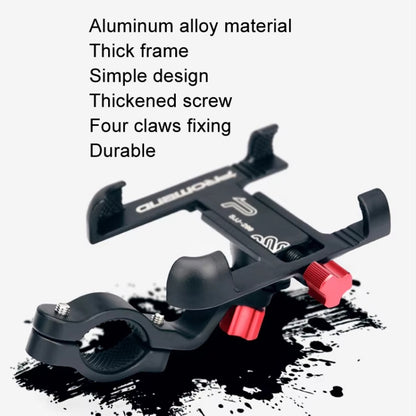 PROMEND Aluminum Alloy Cell Phone Holder Adjustable Angle Rotating Motorcycle Navigation Support, SJJ-299B Handlebar Stand Black, SJJ-299B Handlebar Stand Titanium Color, SJJ-299B Handlebar Stand Silver, SJJ-299E Rear View Mirror Titanium Color        ...