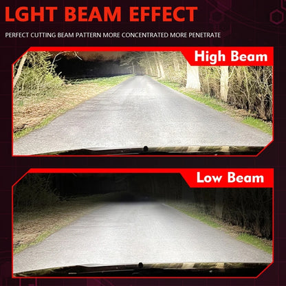 Car Universal Direct Plug LED Headlight Retrofit Bulb, H7