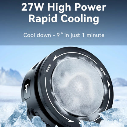 TELESIN Magnetic Phone Cooler Radiator For Live Streaming, With Wireless Charging, Without Wireless Charging