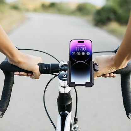 YYS-615 Motorcycle Bicycle Semi-Wrapped Riding Navigation Cell Phone Holder