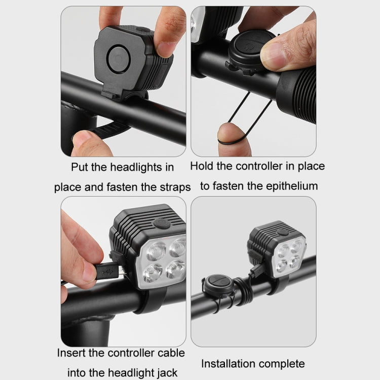 Bicycle Night Riding High Brightness Headlight Flashlight, Headlight