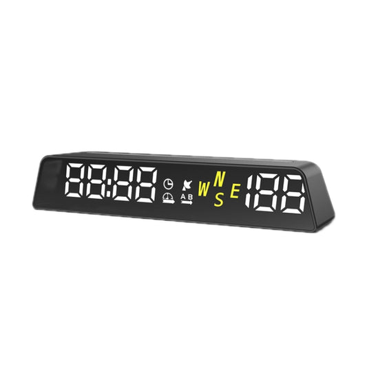 Pantalla de visualización frontal con alimentación USB, código de vehículo de alta definición, medidor de altitud