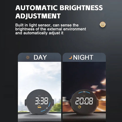 Head-up Display USB Powered Car GPS Altitude Meter