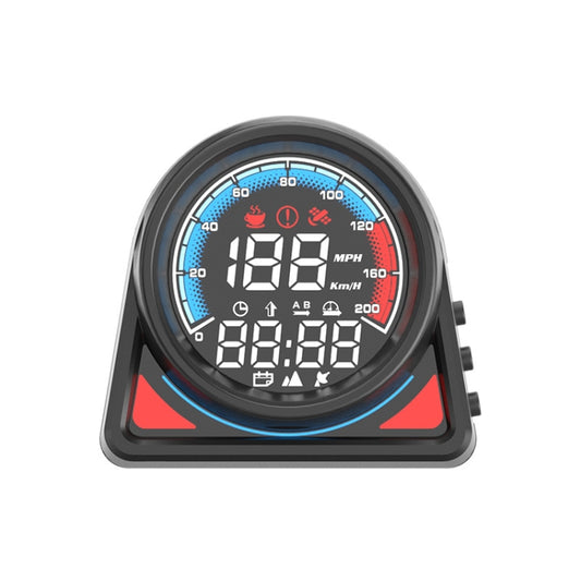 Medidor de altitud del vehículo GPS con pantalla de visualización frontal y velocidad real