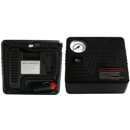 Car Tire Air Pump 12V Metal Electric Tire Pressure Gauge