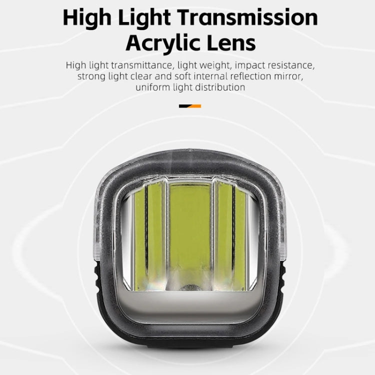 WEST BIKING Bicycle High Lumen Type-C Aluminum Alloy Headlight, Light Without Holder, Light + Aluminum Alloy Computer Holder, Light + Carbon Fiber Integrated Handlebar Computer Holder, Light + Aluminum Alloy Integrated Handlebar Computer Holder