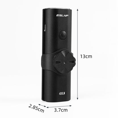 ESLNF Mountain Bike Headlight Waterproof Aluminum USB Charging Road Bike Light Cycling Gear, Bike Headlight