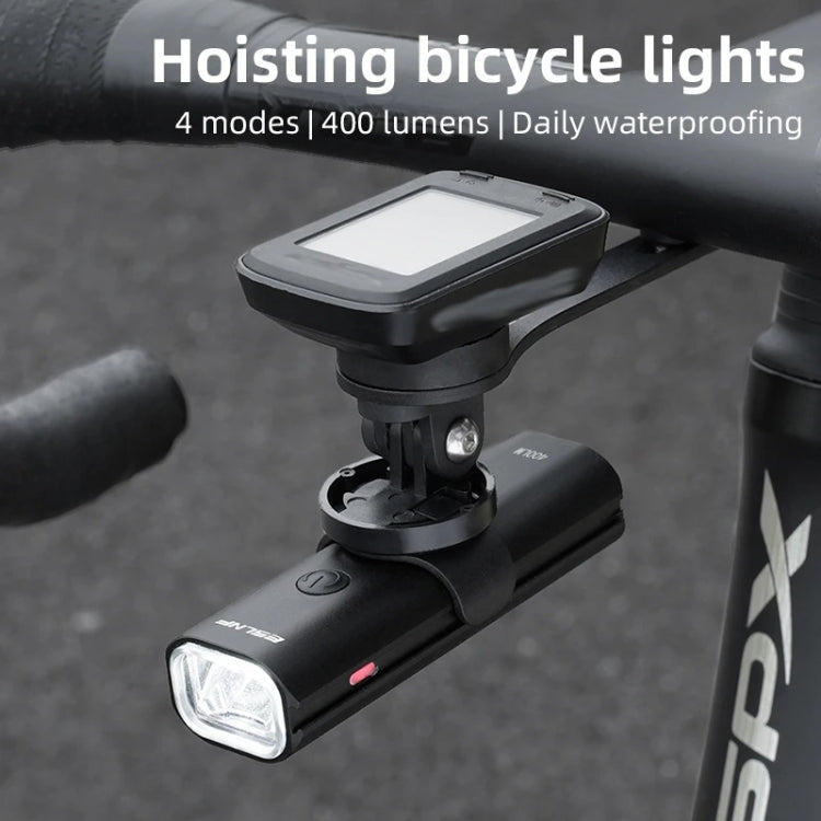 ESLNF Mountain Bike Headlight Waterproof Aluminum USB Charging Road Bike Light Cycling Gear, Bike Headlight