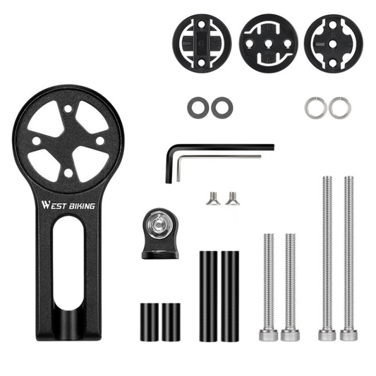 Support de Compteur de Vélo WEST BIKING TCR/PCR, Base pour Caméra Sportive, Modèle Basique, Modèle Étendu