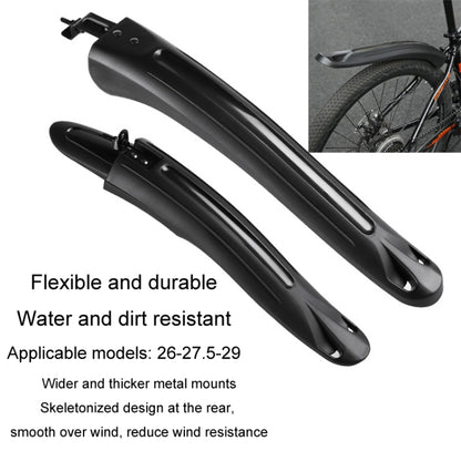 Bike Fenders Set Widen Lengthen Bicycle MTB Front Rear Quick Release Mudguard, 08CY0007
