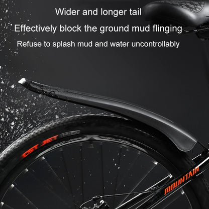 Bike Fenders Set Widen Lengthen Bicycle MTB Front Rear Quick Release Mudguard, 08CY0007