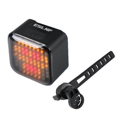 ESLNF Bicycle Tail Light Mountain Bike Smart Brake Sensor Auto Switch Waterproof Warning Lamp, Cushion Mount, Seatpost Mount