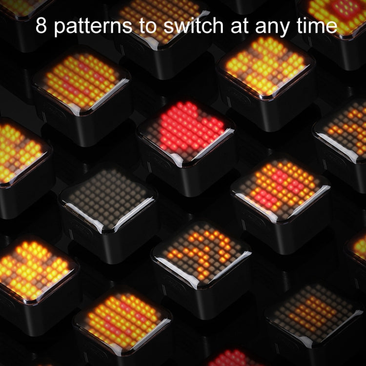 ESLNF Bicycle Tail Light Mountain Bike Smart Brake Sensor Auto Switch Waterproof Warning Lamp, Cushion Mount, Seatpost Mount