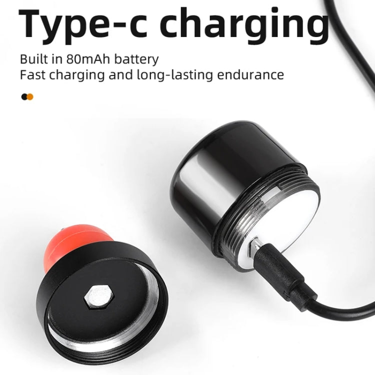 ESLNF Éclairage de Guidon de Vélo LED Clignotant Vélo Lumière de Cyclisme Étanche Lampe d'Avertissement de Sécurité, Normal
