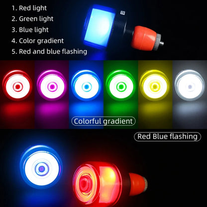 ESLNF Éclairage de Guidon de Vélo LED Clignotant Vélo Lumière de Cyclisme Étanche Lampe d'Avertissement de Sécurité, Normal