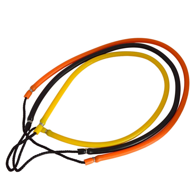 5x10mm Spearfishing Spearfishing Latex Elastic Rubber Band, Yellow, Black, Orange