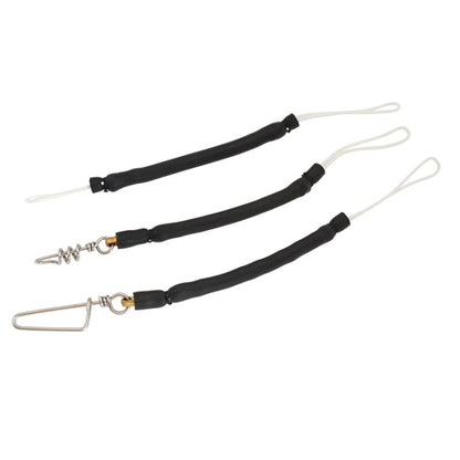 Spear Fork Force Release Shockproof Latex Tube Buffer, Double-ended Dyneema Rope, Triangular Pin Rope, Spiral Pin Rope