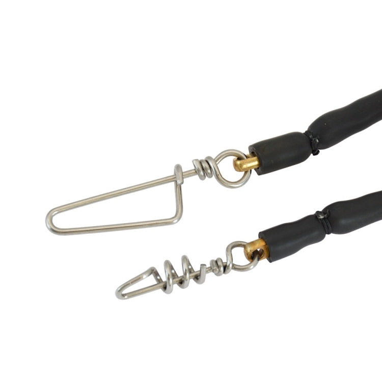 Spear Fork Force Release Shockproof Latex Tube Buffer, Double-ended Dyneema Rope, Triangular Pin Rope, Spiral Pin Rope