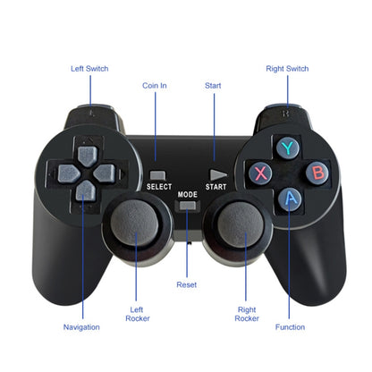 W8PRO 64G Dual System HD Wireless Joystick Retro Gaming Console With 36000+ Games