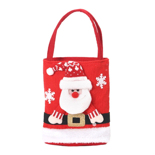 Cute Large Capacity Christmas Decorations Gift Bag Kids Candy Tote Bag
