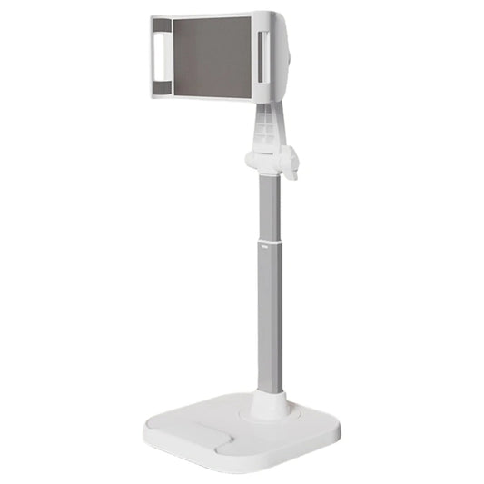 Dual-Position Rotatable Phone And Tablet Stand Retractable Weighted Base Desktop Holder, Tablet Model White, Tablet Model Black, Phone Model White, Phone Model Black