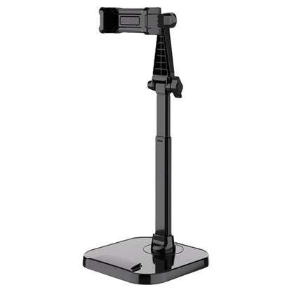 Dual-Position Rotatable Phone And Tablet Stand Retractable Weighted Base Desktop Holder, Tablet Model White, Tablet Model Black, Phone Model White, Phone Model Black