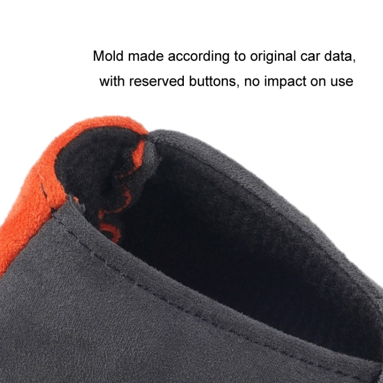 Suede Automatic Manual Gear Lever Cover, Brown, Orange, Black, Red, Green